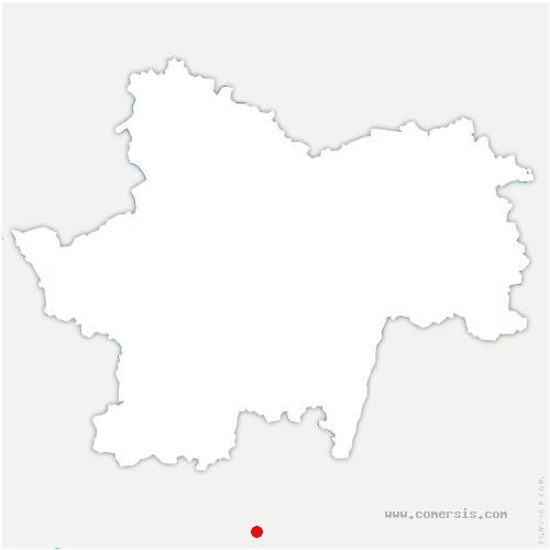 carte de localisation de Chassagne-Montrachet