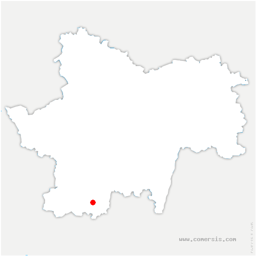 carte de localisation de Chassigny-sous-Dun
