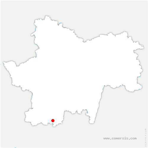 carte de localisation de Châteauneuf