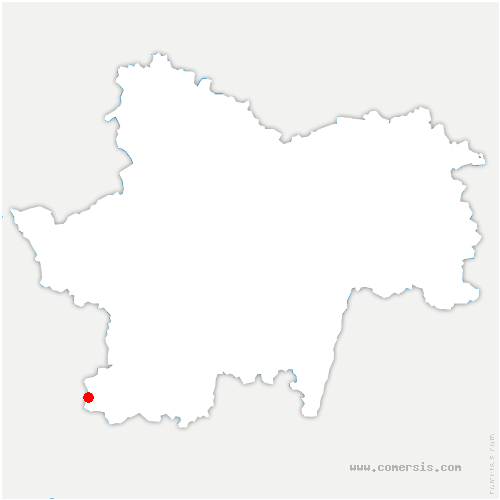 carte de localisation de Chenay-le-Châtel