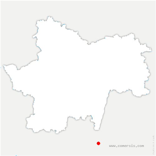 carte de localisation de Corgengoux