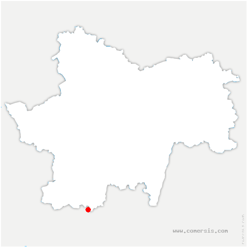 carte de localisation de Coublanc