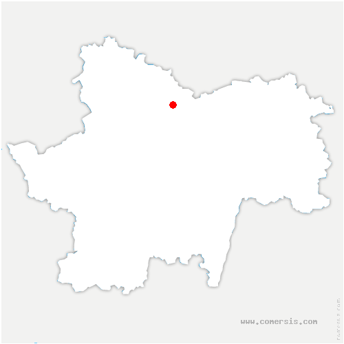 carte de localisation de Couches