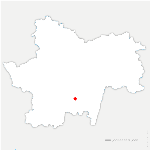 carte de localisation de Curtil-sous-Buffières
