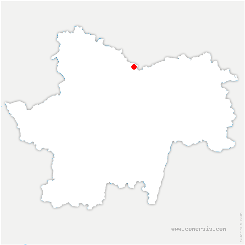 carte de localisation de Dezize-lès-Maranges