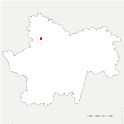 carte de localisation d'Étang-sur-Arroux