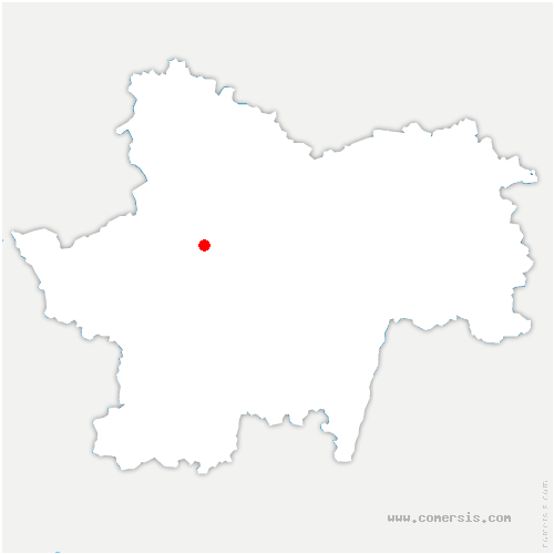 carte de localisation de Francheville