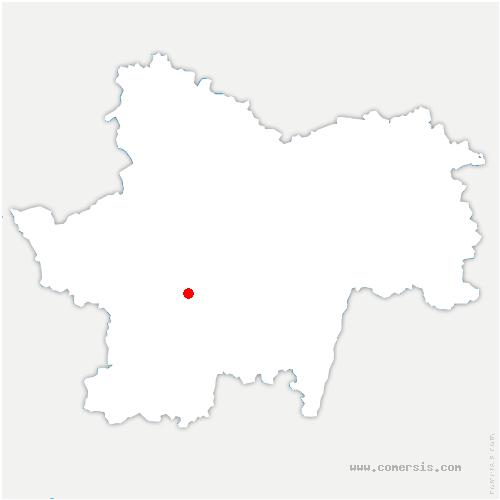 carte de localisation de Grandvaux