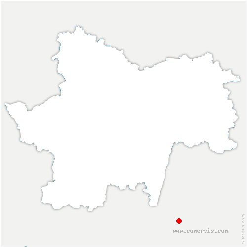 carte de localisation de Jallanges