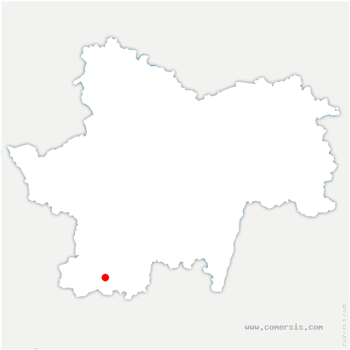 carte de localisation de Jouey