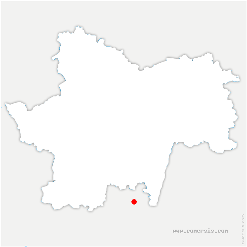 carte de localisation de Magny-lès-Villers