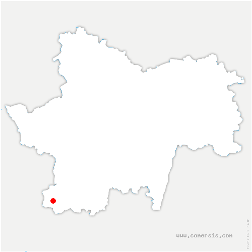carte de localisation de Manlay