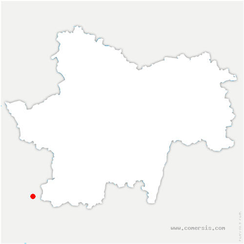 carte de localisation de Ménessaire