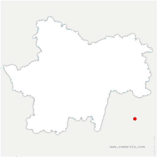 carte de localisation de Millay