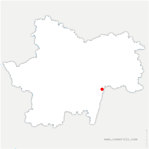 carte de localisation de Montbellet