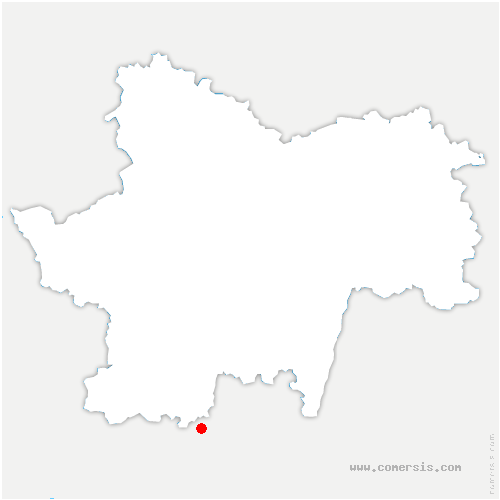 carte de localisation de Montceau-et-Écharnant
