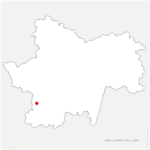 carte de localisation de Montceaux-l'Étoile