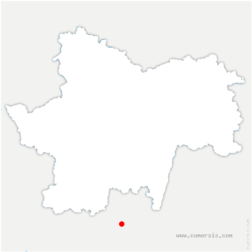 carte de localisation de Monthelie