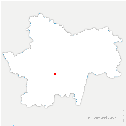 carte de localisation de Mornay