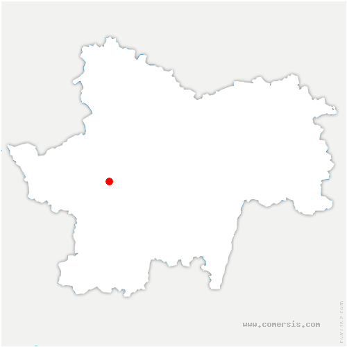 carte de localisation de Nance