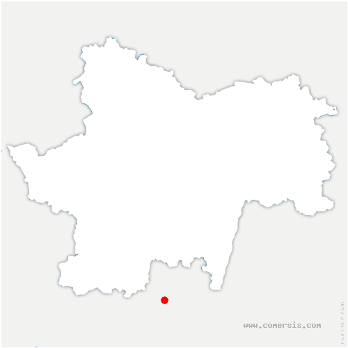 carte de localisation de Nantoux