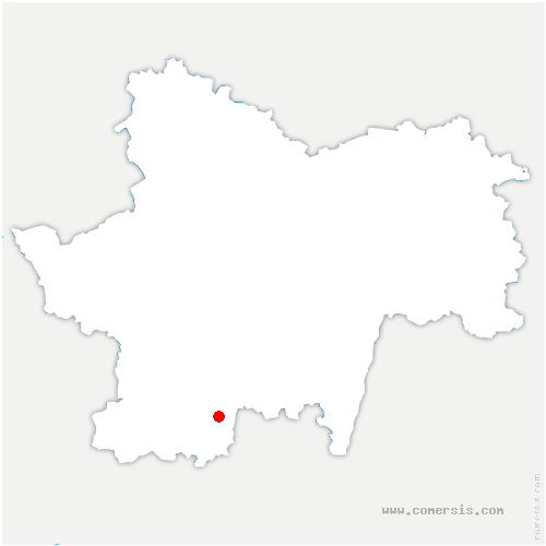 carte de localisation de Painblanc