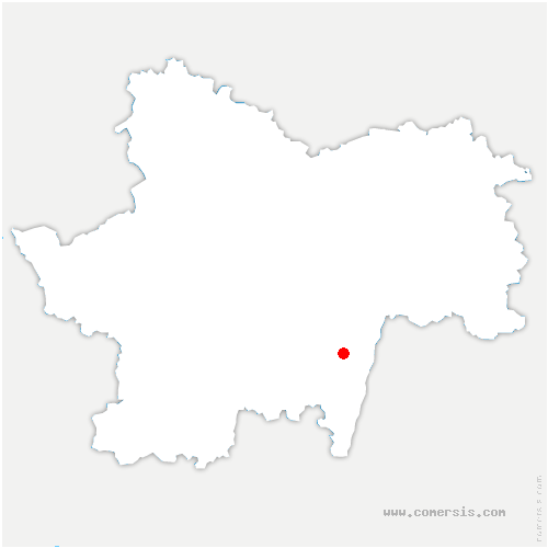 carte de localisation de Péronne