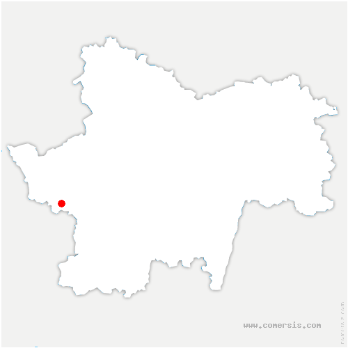 carte de localisation de Saint-Agnan
