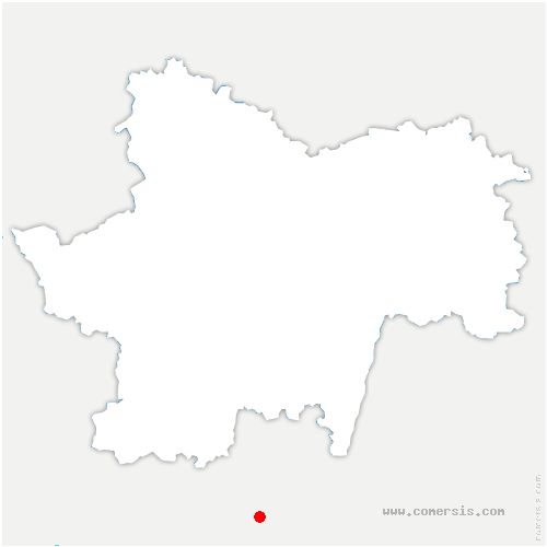 carte de localisation de Saint-Aubin