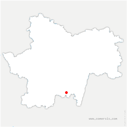 carte de localisation de Saint-Léger-sous-la-Bussière