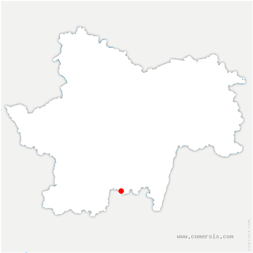 carte de localisation de Saint-Pierre-le-Vieux
