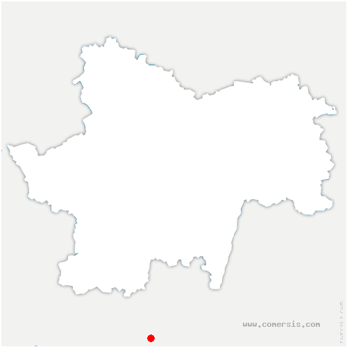 carte de localisation de Santenay