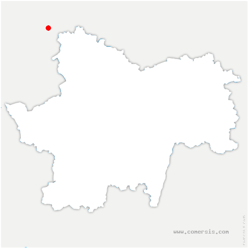 carte de localisation de Sermoyer