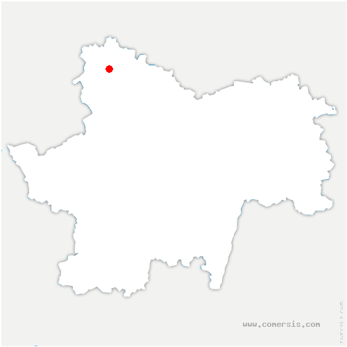 carte de localisation de Tavernay