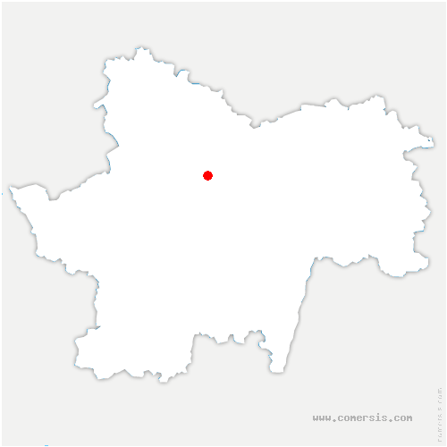 carte de localisation de Torcy