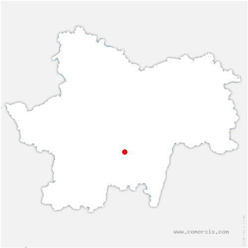 carte de localisation de Verges