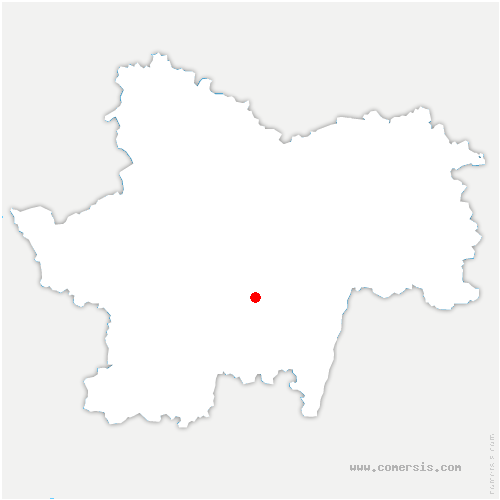 carte de localisation de Vevy