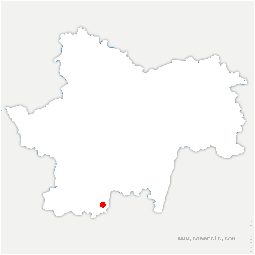 carte de localisation de Vic-des-Prés