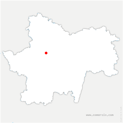 carte de localisation du Villey