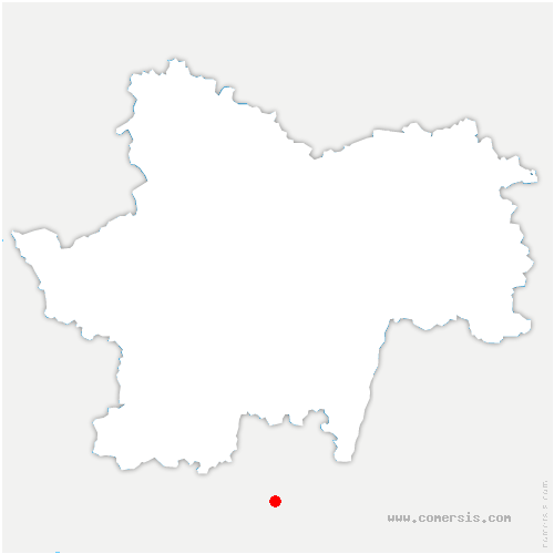 carte de localisation de Volnay