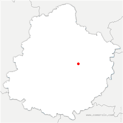 carte de localisation de Ardenay-sur-Mérize