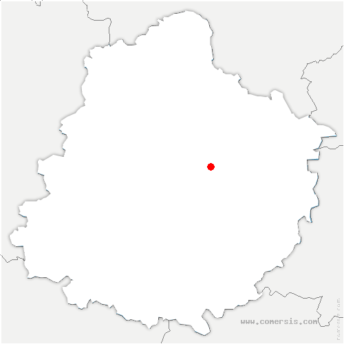 carte de localisation d'Aunou-sur-Orne