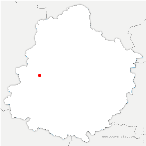 carte de localisation d'Auvers-sous-Montfaucon