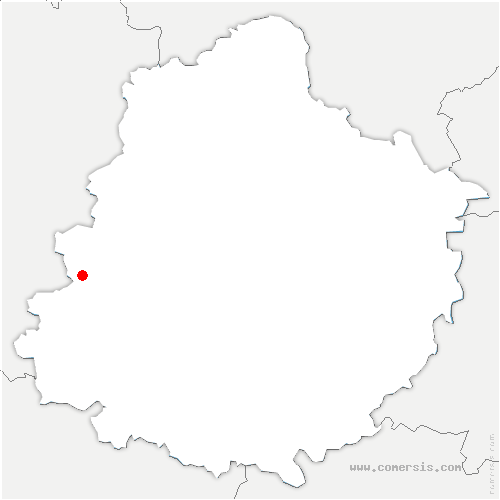 carte de localisation de Avessé