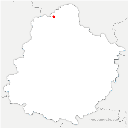 carte de localisation de Bérus