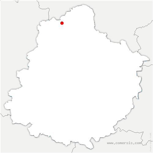 carte de localisation de Béthon