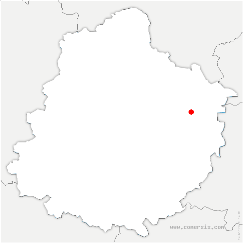 carte de localisation de Bouër