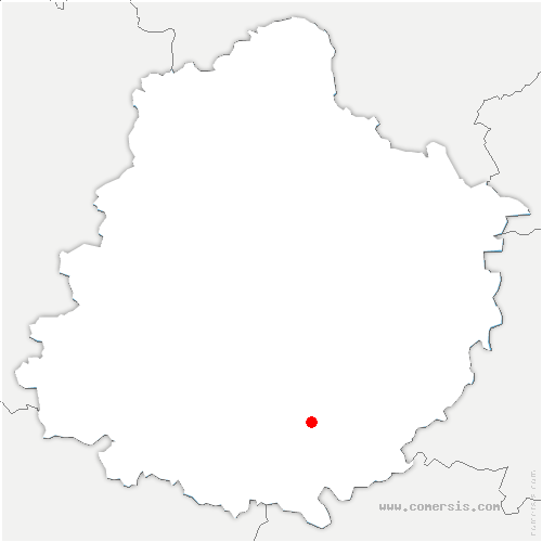 carte de localisation de Bouère