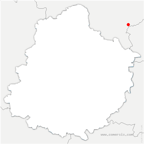 carte de localisation de Boulay-les-Ifs