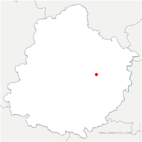 carte de localisation de Breil-sur-Mérize